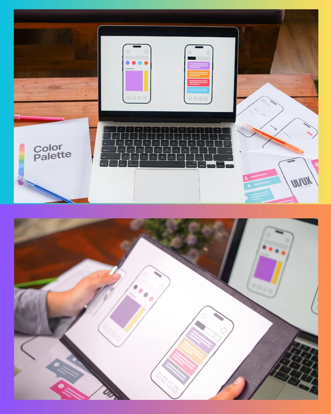 Mobile app development preview